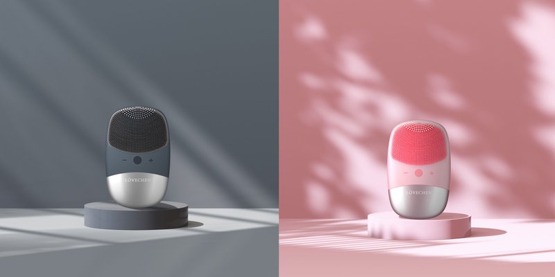 3in1超声波前导焕颜洗脸机 - 脸部按摩/清洁工具 - 其他金属 