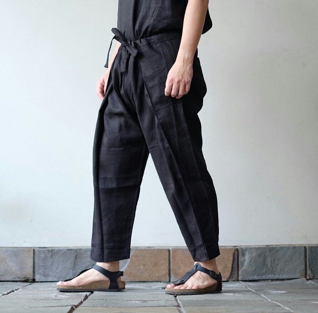 Baladhi Black for Him - 男士长裤 - 棉 黑色
