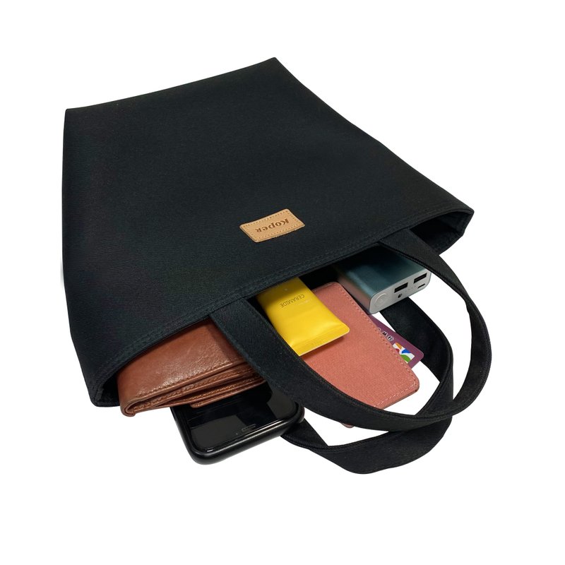 【小清新】轻巧袋Mini-经典黑(MIT台湾制造) - 手提包/手提袋 - 其他材质 黑色