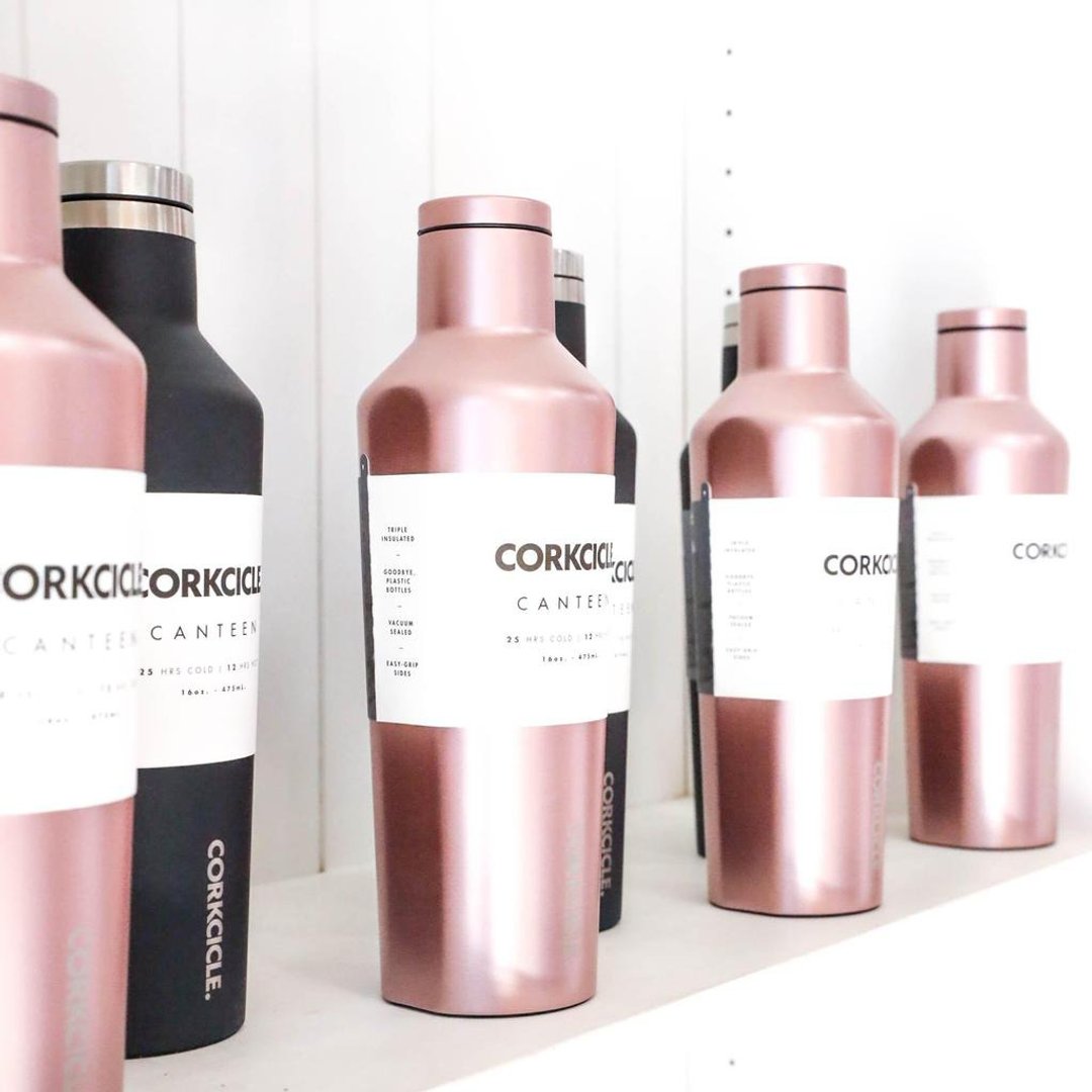 停产- CORKCICLE ROSE系列三层真空易口瓶-270ml 玫瑰金 - 保温瓶/保温杯 - 不锈钢 紫色