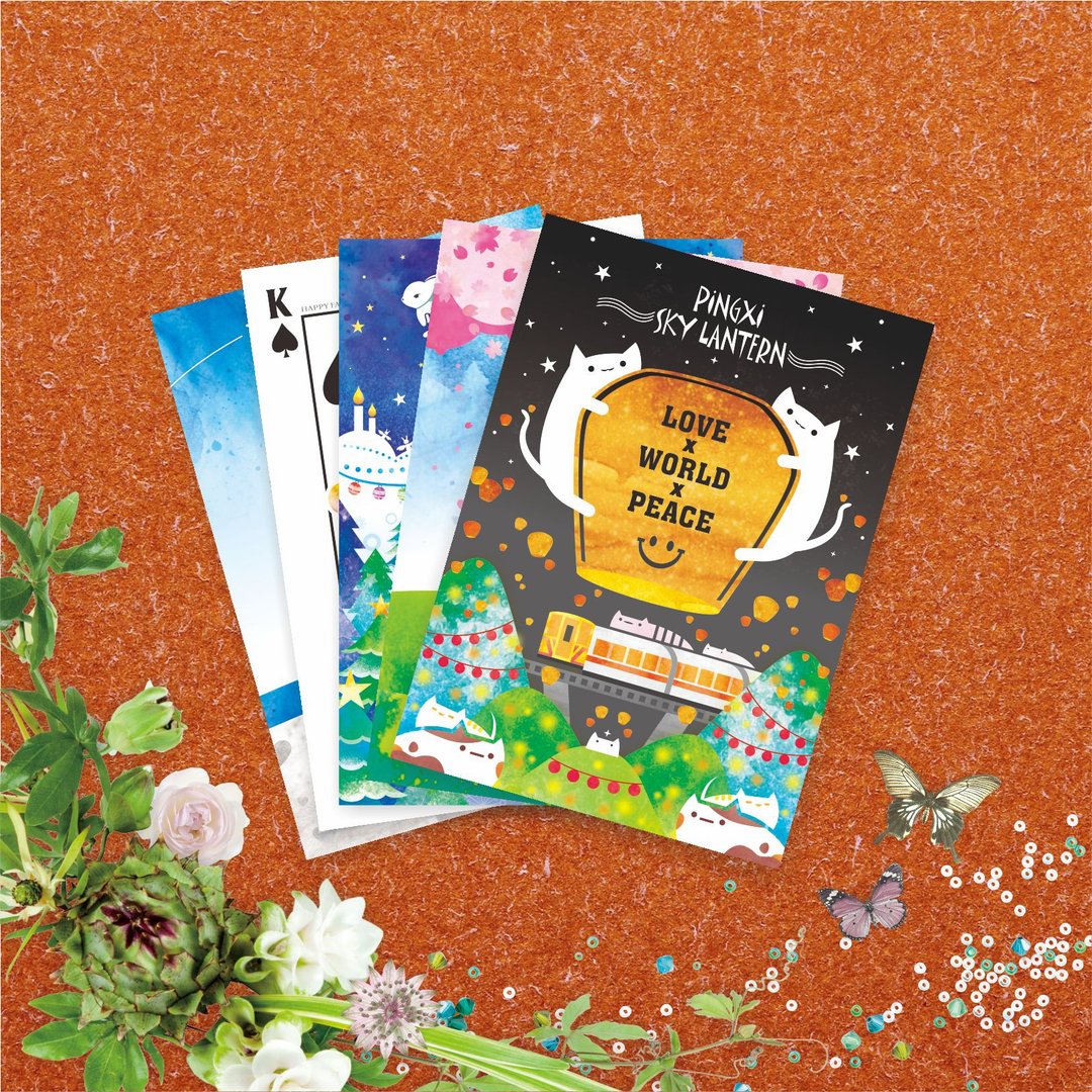 【台湾节日】 宝岛好日A 明信片 - 5款各1张/同款5张入 - 卡片/明信片 - 纸 