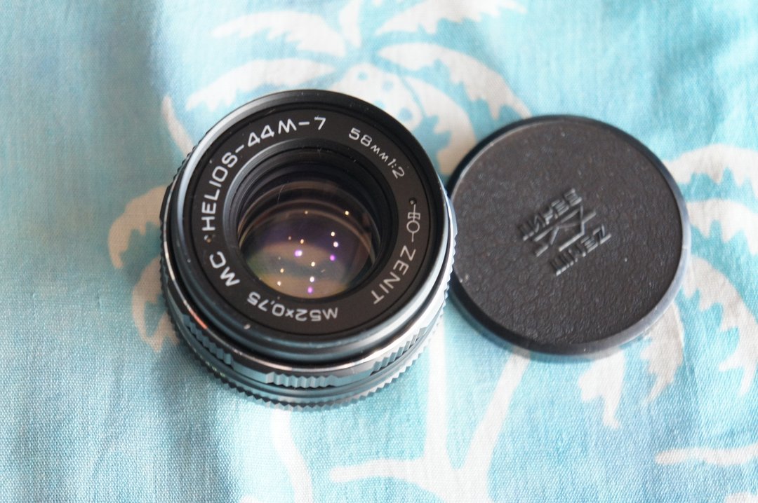 MC HELIOS-44M-7 lens F2 58mm for M42 ZENIT PENTAX CANON NIKON - 相机 - 其他材质 