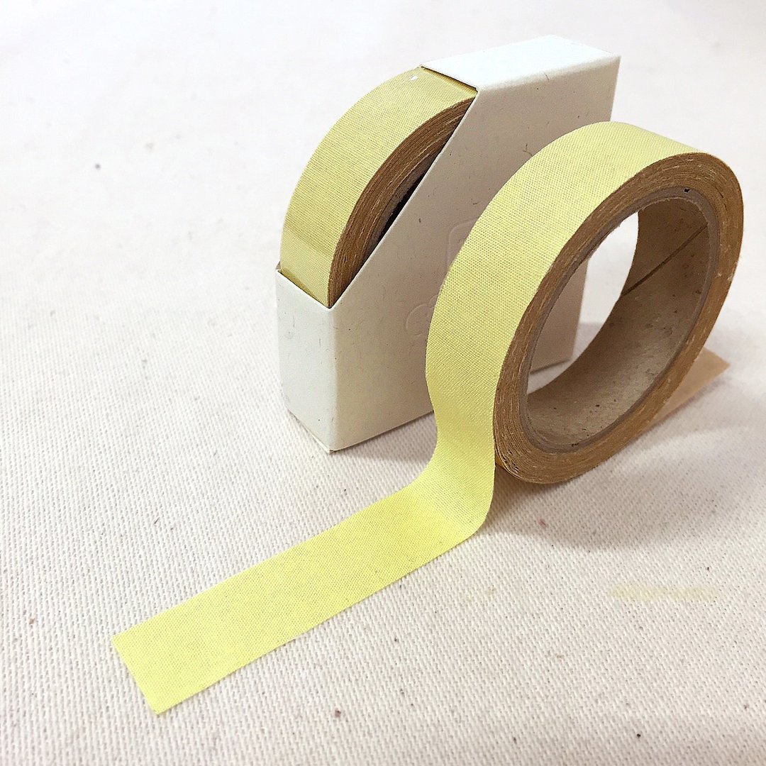 出清品-布胶带-春季纯色【素素黄】OPP包装 - 其他 - 棉 黄色