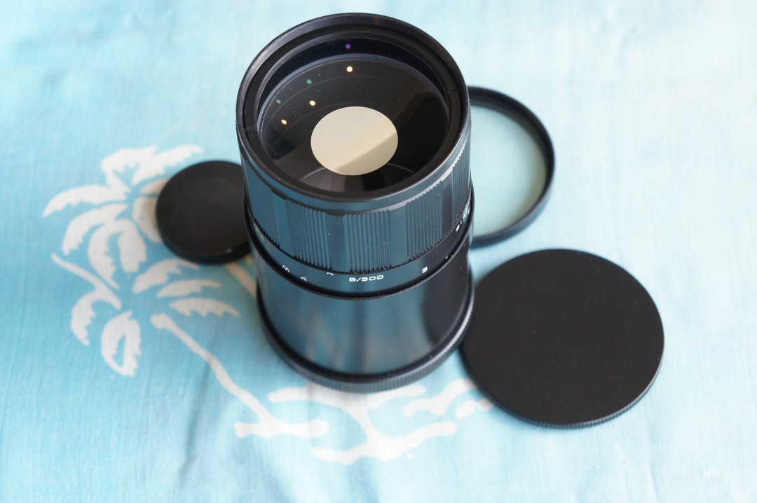 ZM-5A-MC 500mm反光镜头，适用于类似PHOTOSNIPER相机套装 - 相机 - 其他材质 