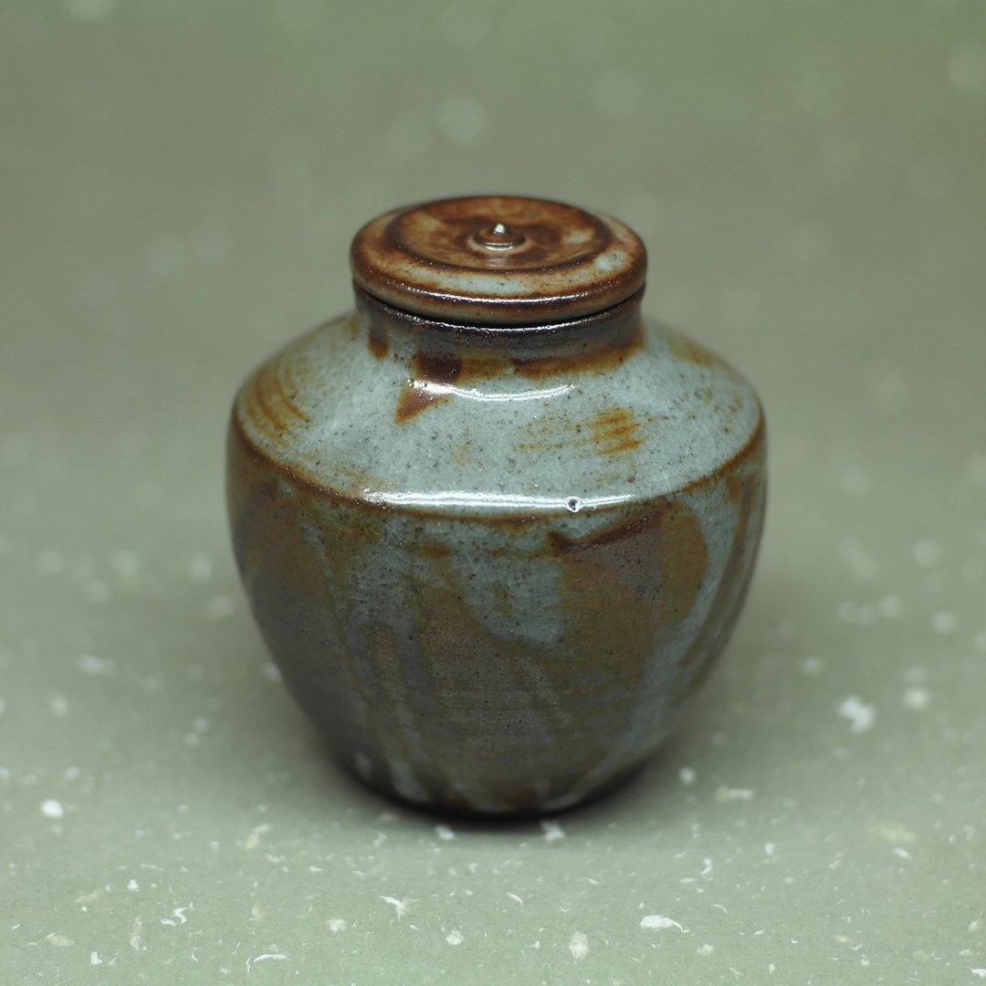 瓮型 苏打釉 茶仓 手作陶艺 茶道具 - 茶具/茶杯 - 陶 