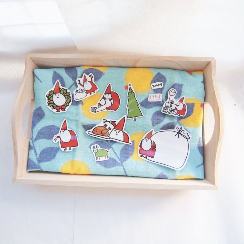 开玩笑系列-透明防水贴纸 - 贴纸 - 塑料 多色