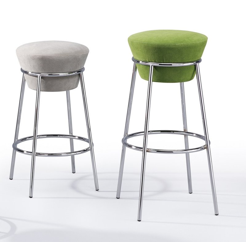 软木塞吧台椅 TS-742, 743 - 椅子/沙发 - 其他金属 