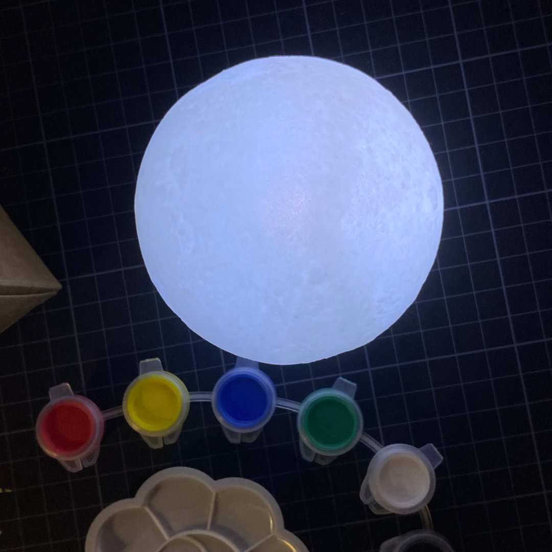 【Platform月球彩绘组】小夜灯 DIY组 - 其他 - 塑料 金色