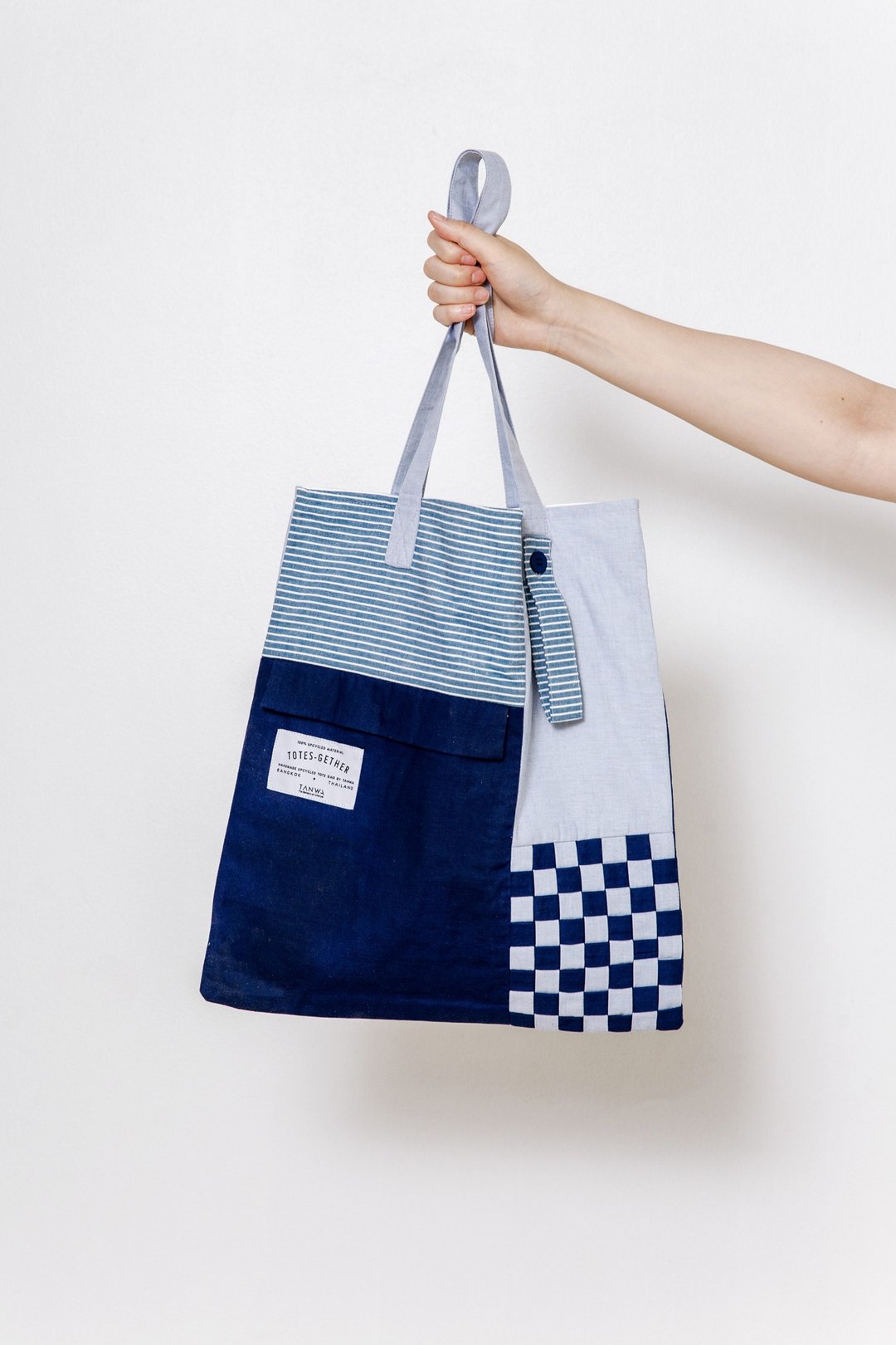 Totes-Gether in Blue - 手提包/手提袋 - 其他材质 蓝色
