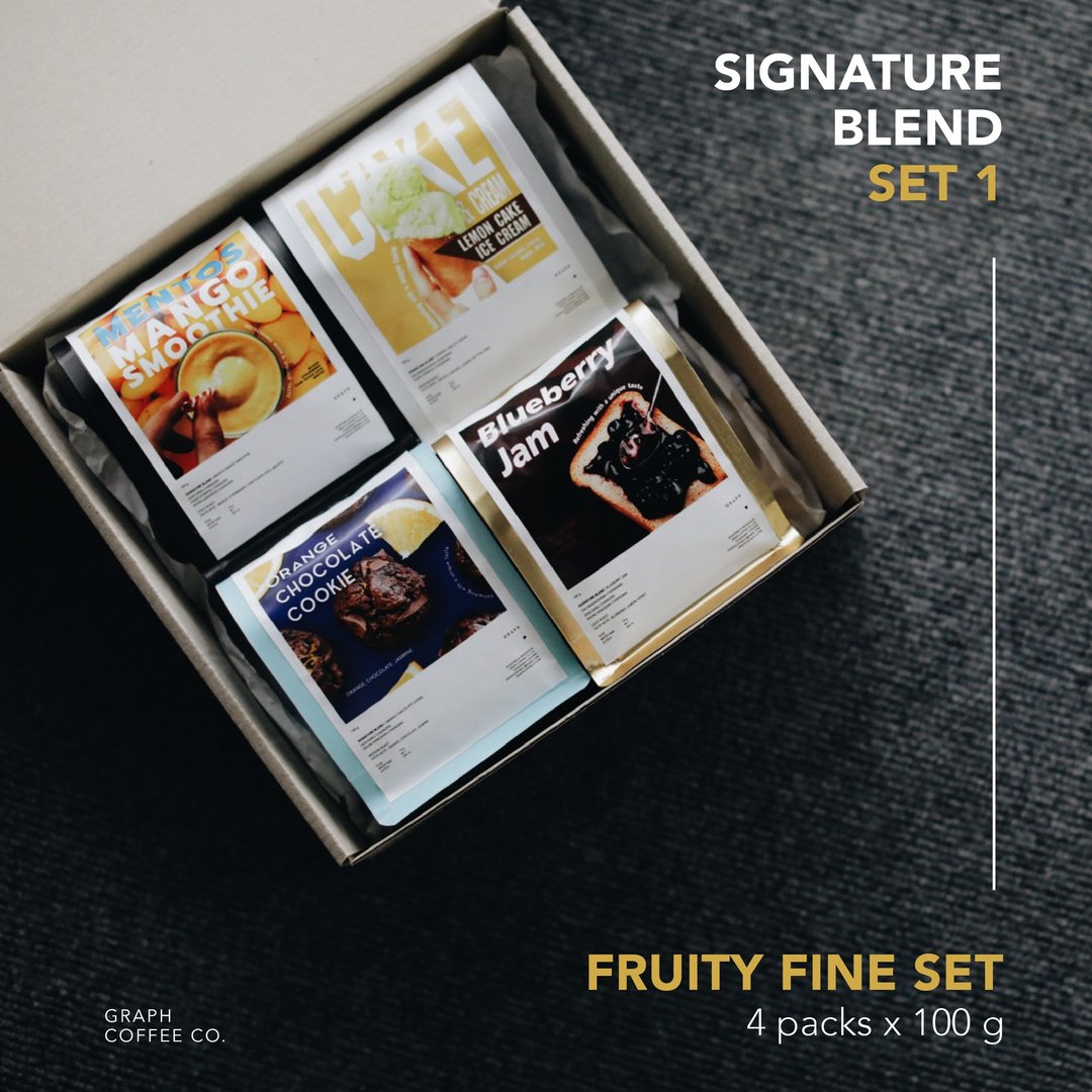 图 | 咖啡豆套装 4 种 FRUITY FINE 套装 - 咖啡 - 其他材质 