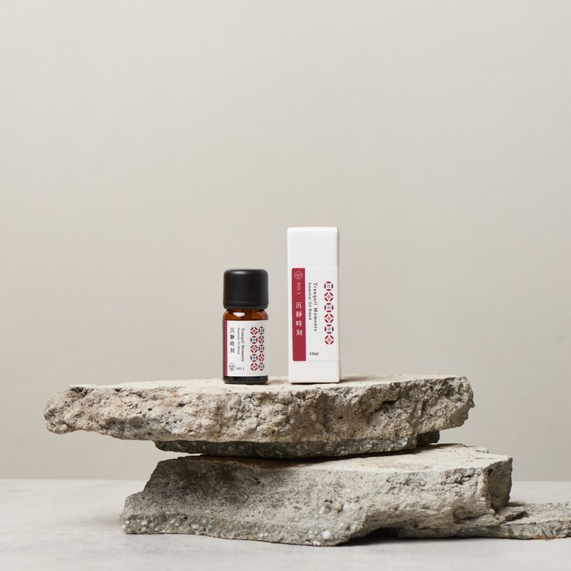 沉静时刻 植愈复方精油 NO.1【大春炼皂DACHUN】10ml - 香薰/精油/线香 - 玻璃 