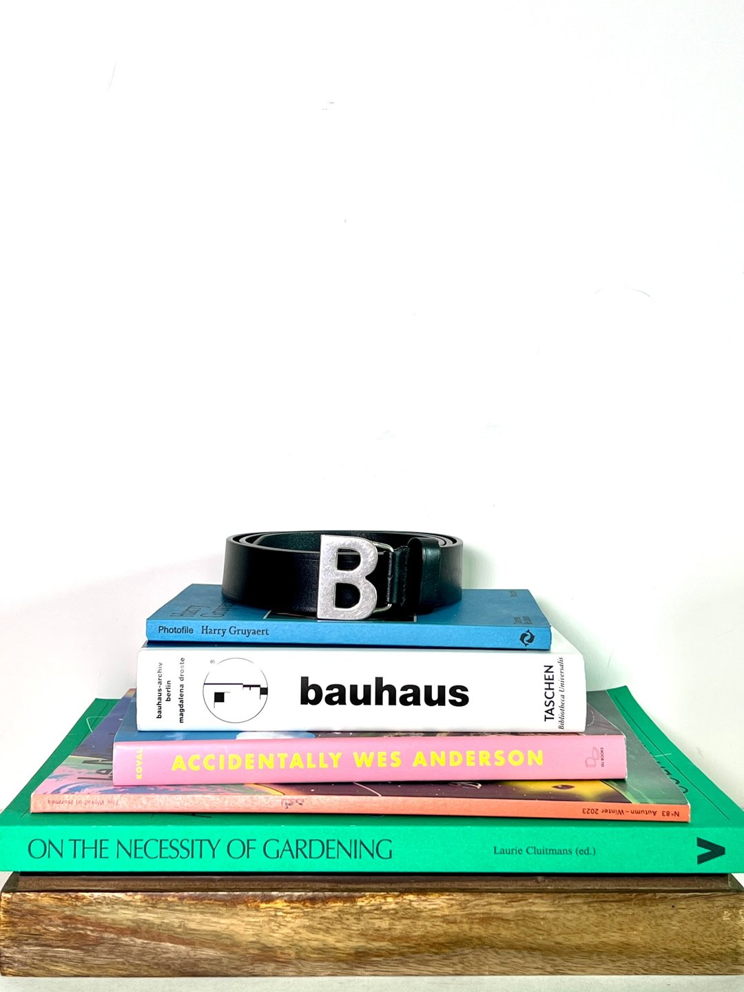 BALENCIAGA B buckle belt 银色五金黑色皮带腰带 中古美品 - 皮带/腰带 - 真皮 黑色