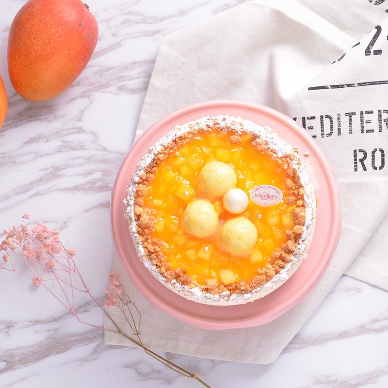 多茄米拉|芒果重奶酪 - 蛋糕/甜点 - 新鲜食材 橘色