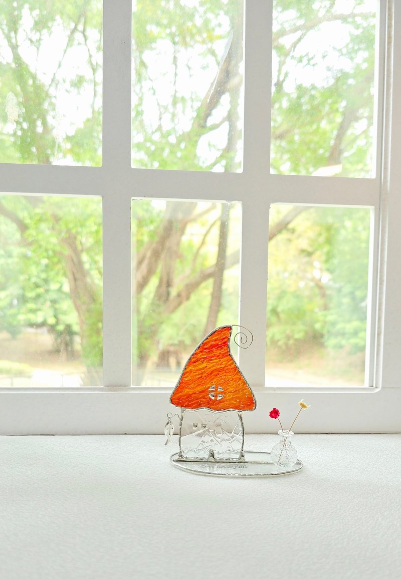 幻想森林玻璃教堂摆设100%原创手作 - 摆饰 - 玻璃 