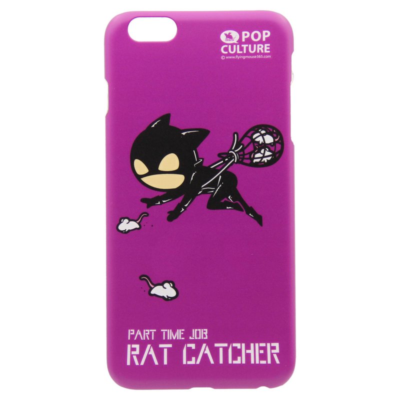 iPhone 6p Flying Mouse 365 超薄贴身设计双面印制手机壳 - 手机壳/手机套 - 塑料 紫色