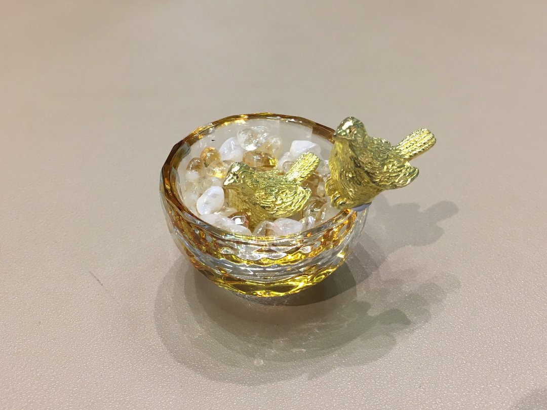 飞鸟跌穴摆件 - 招财进宝 风水摆设必备 - 摆饰 - 水晶 