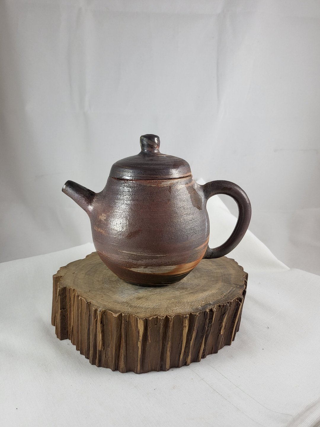 柴烧匏瓜壶 - 茶具/茶杯 - 陶 咖啡色