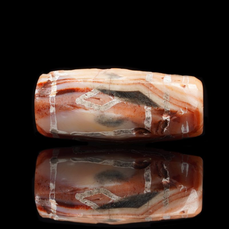 西亚地门金刚2眼图腾古珠 - 其他 - 其他材质 