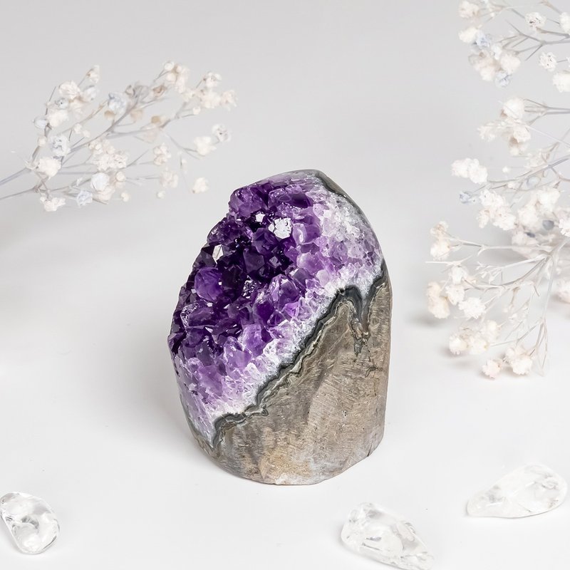 ESP 拇指晶镇 1700150  开运小物紫水晶 小资族轻松入手 - 摆饰 - 水晶 紫色