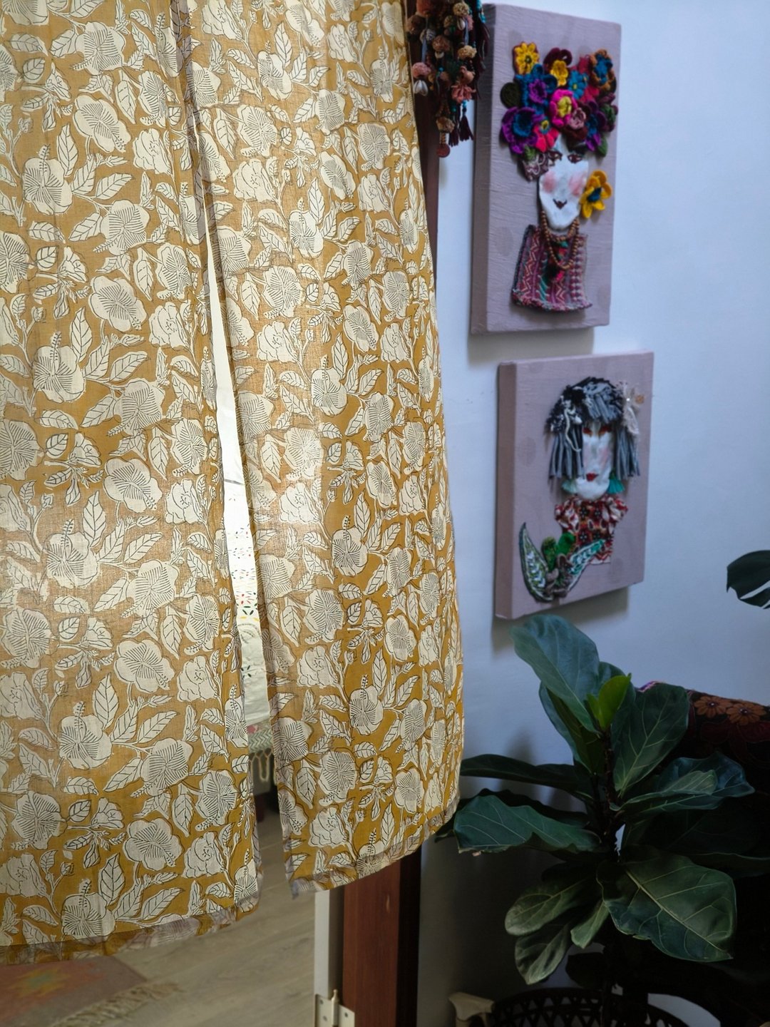 木印门帘│桂花│ - 门帘/门牌 - 棉 