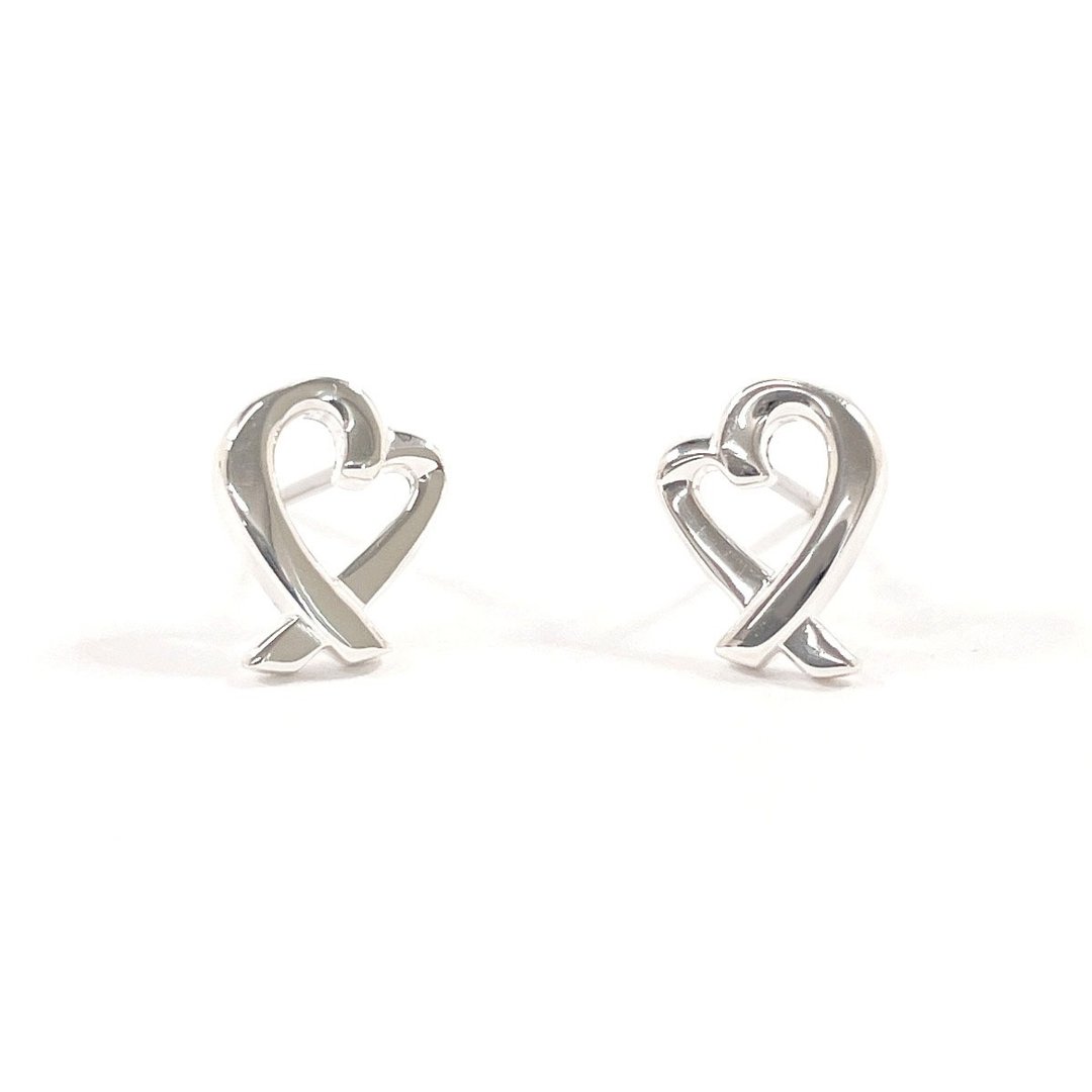 【日本直送 二手美品】蒂芬妮 TIFFANY&Co. 拥抱之心 毕卡索 耳环 银 925 饰品 经抛光处理 - 耳环/耳夹 - 纯银 银色