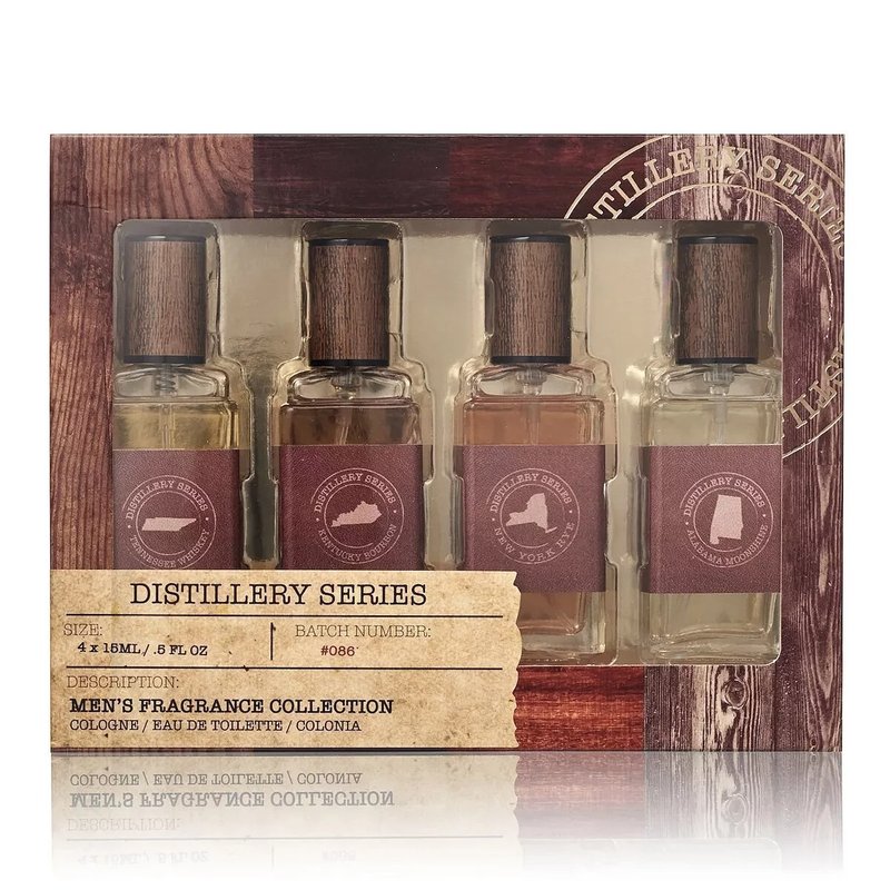 Distillery 酒厂系列 男性香水礼盒 / 随身男士男生小香水组 男香 - 香水/香膏 - 其他材质 