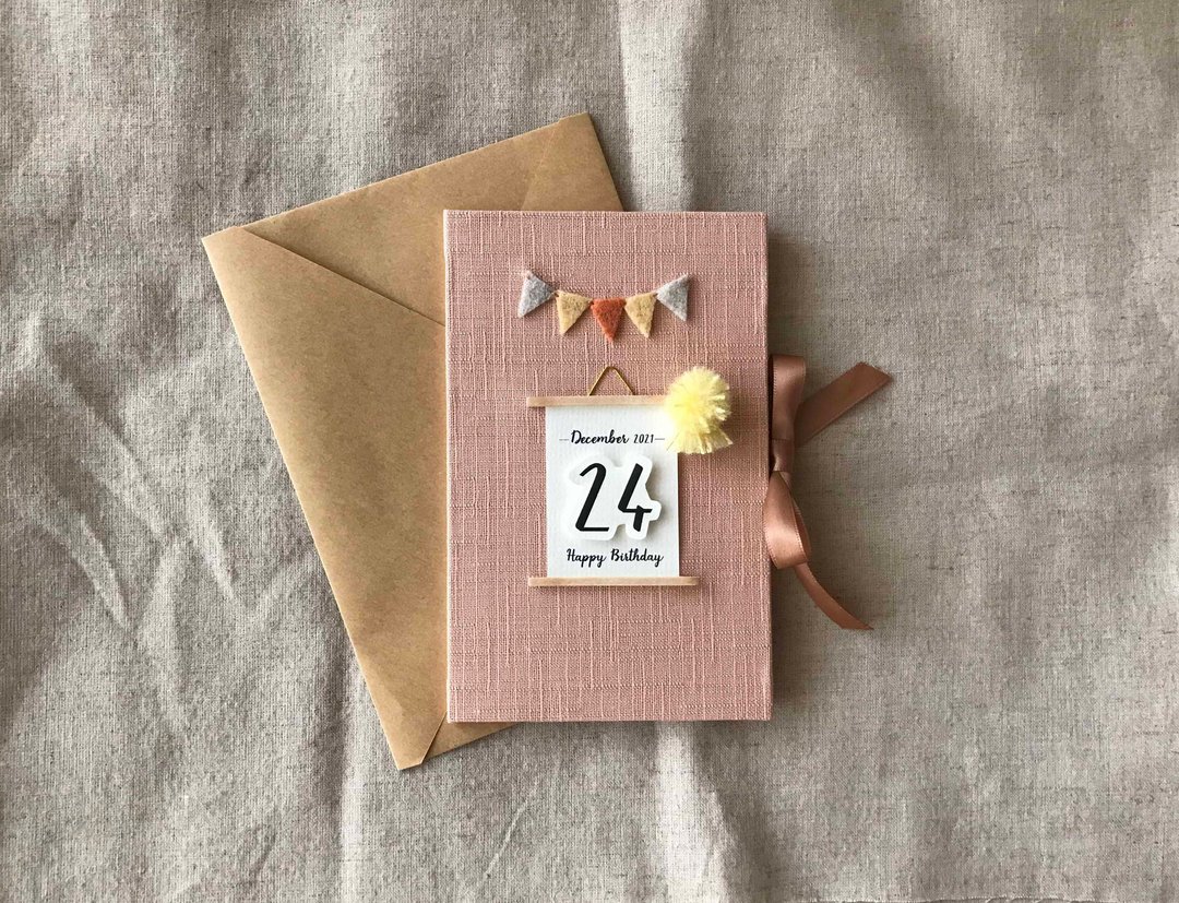 专属于你的祝福 | 手工卡片 | 生日卡  Handmade card - 卡片/明信片 - 其他材质 多色