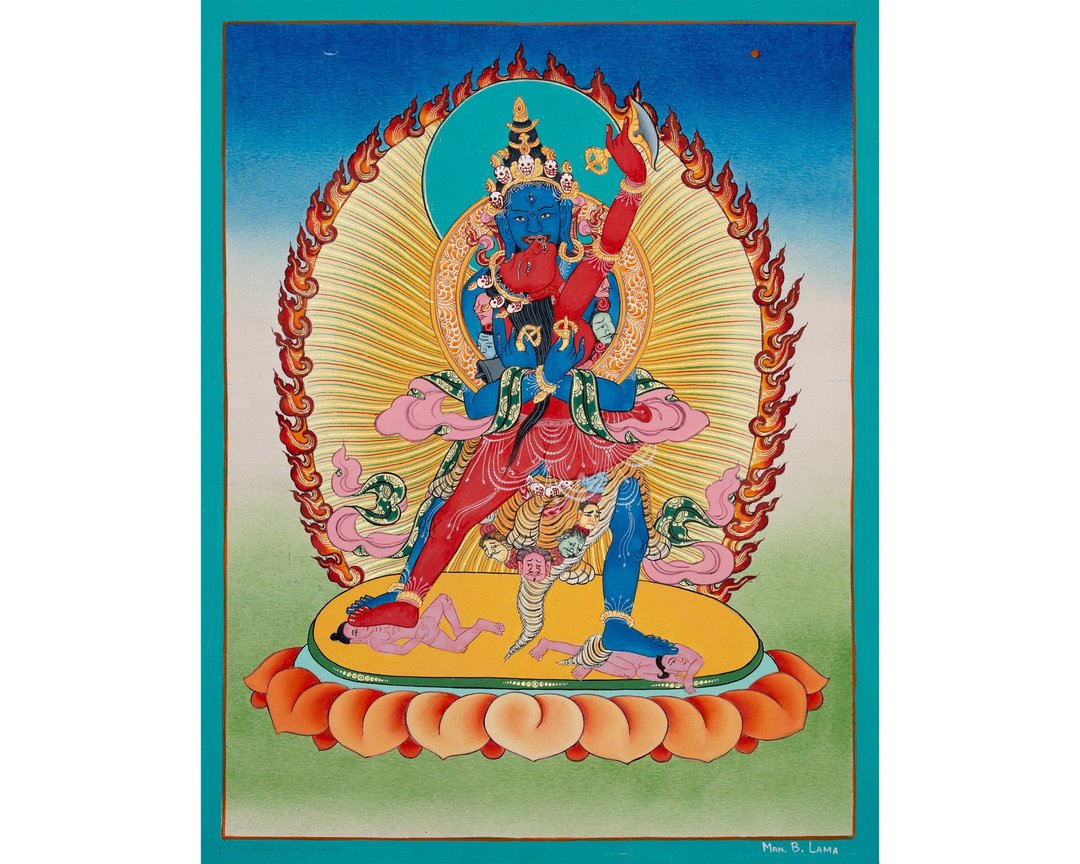 神圣的结合 轮转金刚塔卡 开启启蒙的神圣舞蹈。 - 墙贴/壁贴 - 其他材质 多色