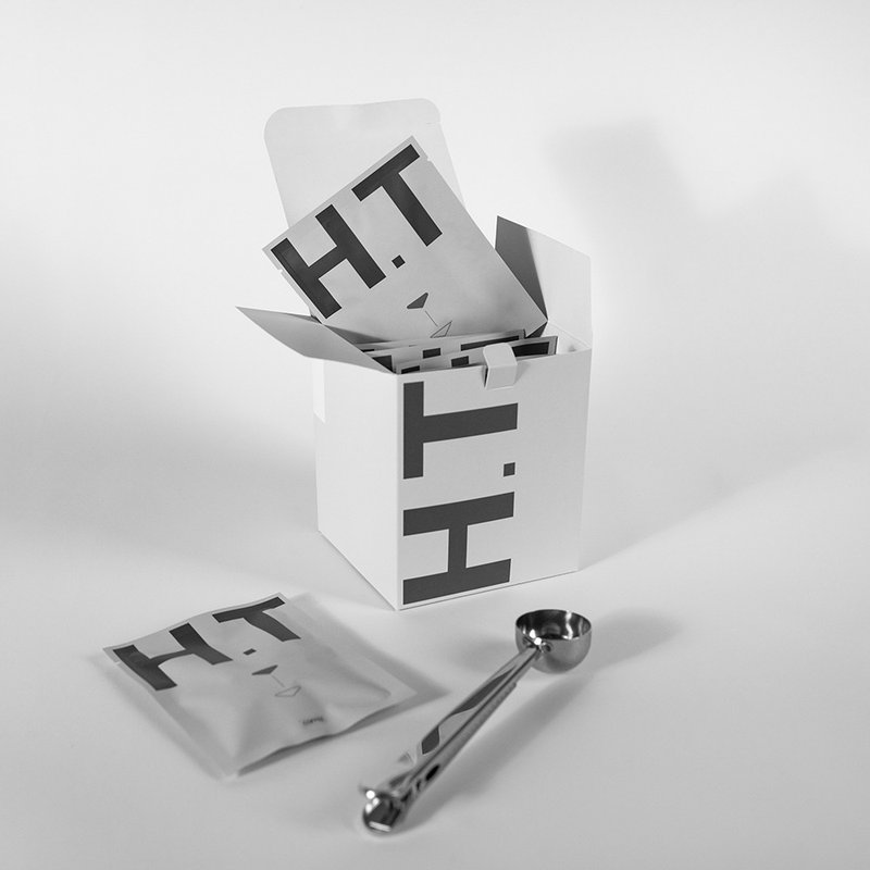 时光交响曲- H.T 经典咖啡豆 滤挂咖啡20入+ 一包100g咖啡豆 - 咖啡 - 其他材质 灰色