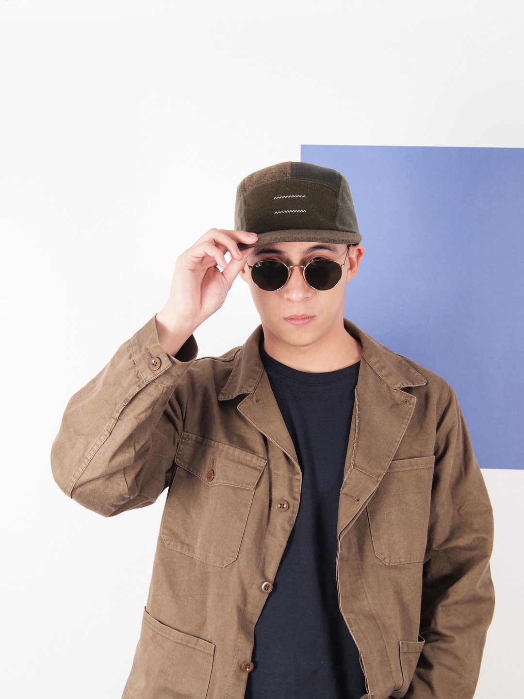 Limited Five patch Cap : Summer 2016 Green Edition : Uniquely crafted by Madmatter - 帽子 - 其他材质 绿色