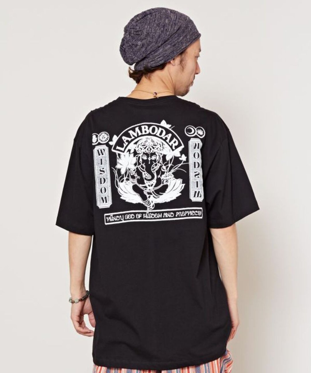 【热门预购】印度预言神甘尼萨印花T-Shirt L号(3色)TLG-3102 - 男装上衣/T 恤 - 棉．麻 多色
