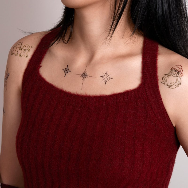 【哑光纹身贴纸】香港设计 | 刮刮纹身贴刺青贴 - 花样图腾 - 纹身贴 - 其他材质 