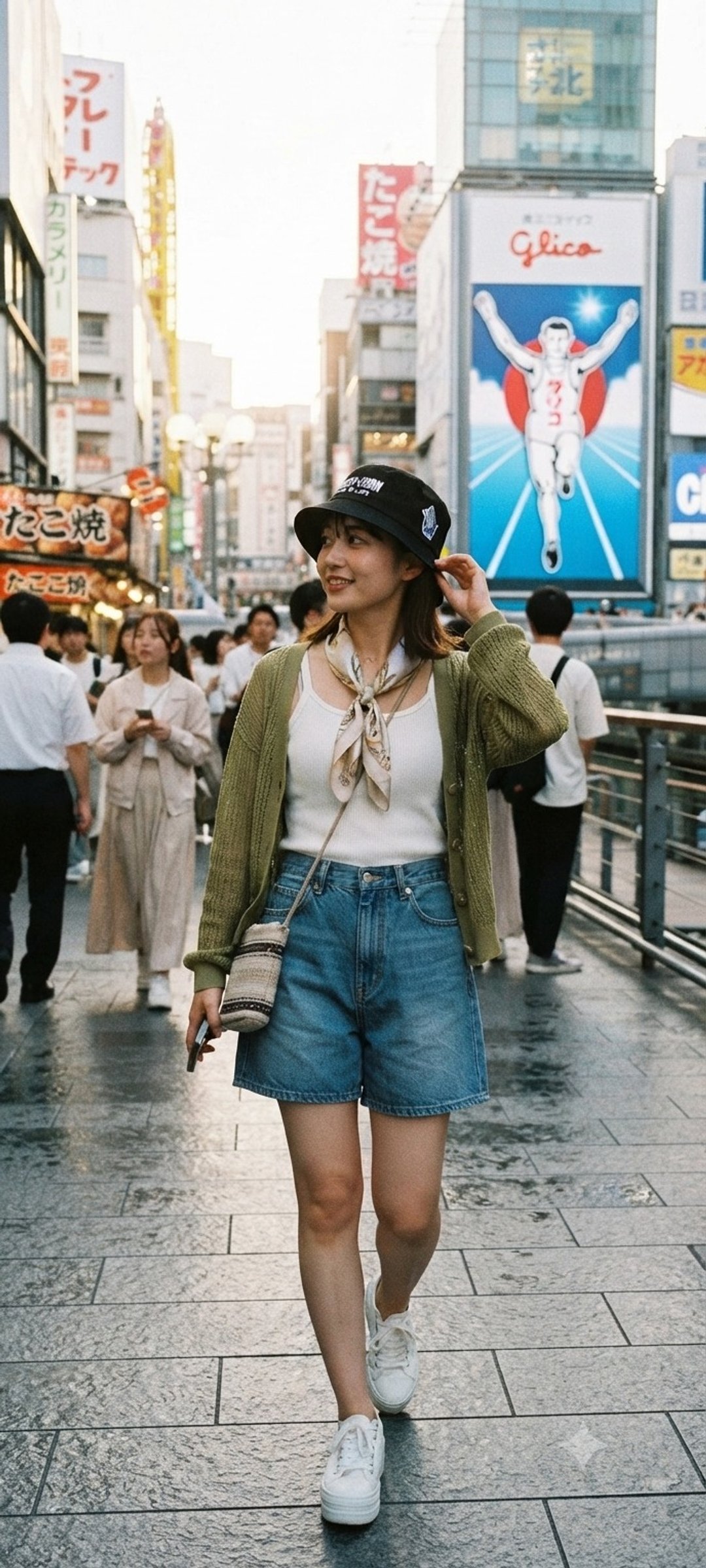 Cotton Bucket Hat 渔夫帽(GP230519NO3BK) - 帽子 - 棉 
