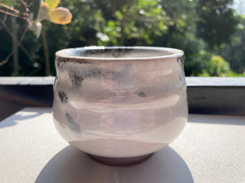 志野茶碗 - 茶具/茶杯 - 陶 