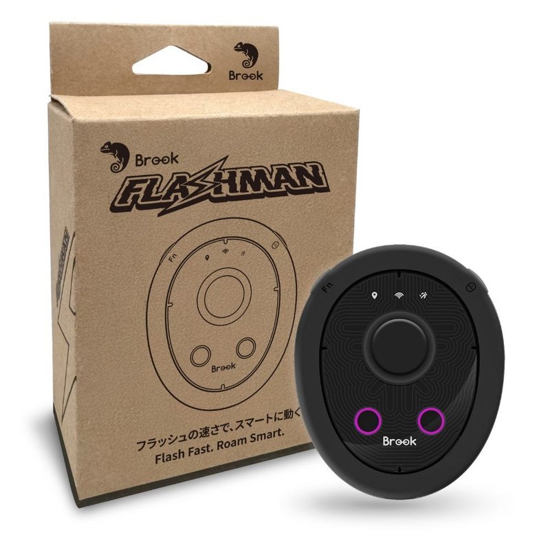 【Brook】Flashman GPS位移设备 多功能辅助神器 虚拟定位飞人 - 数码小物 - 其他材质 黑色