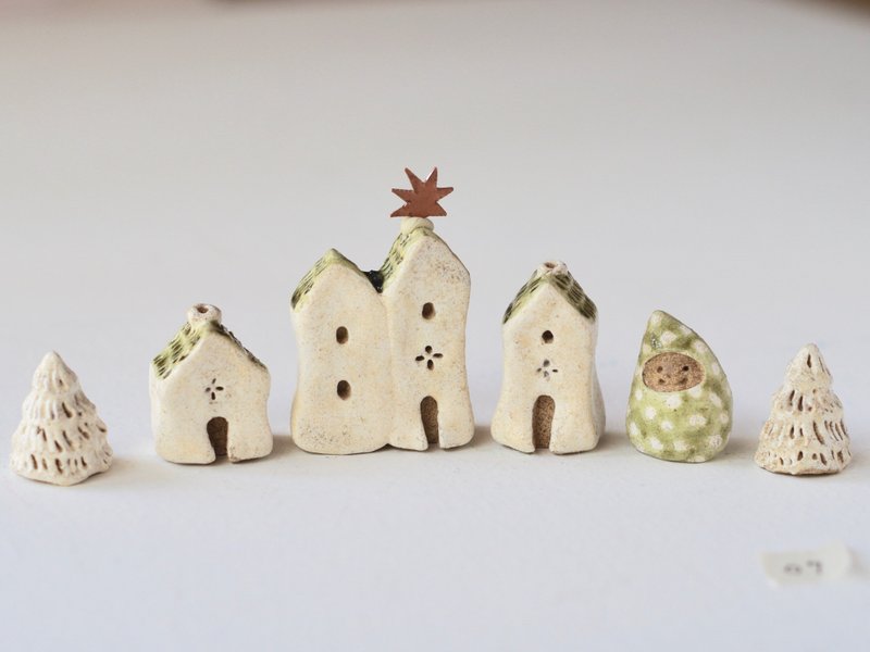 fairy town 07 - 摆饰 - 陶 蓝色