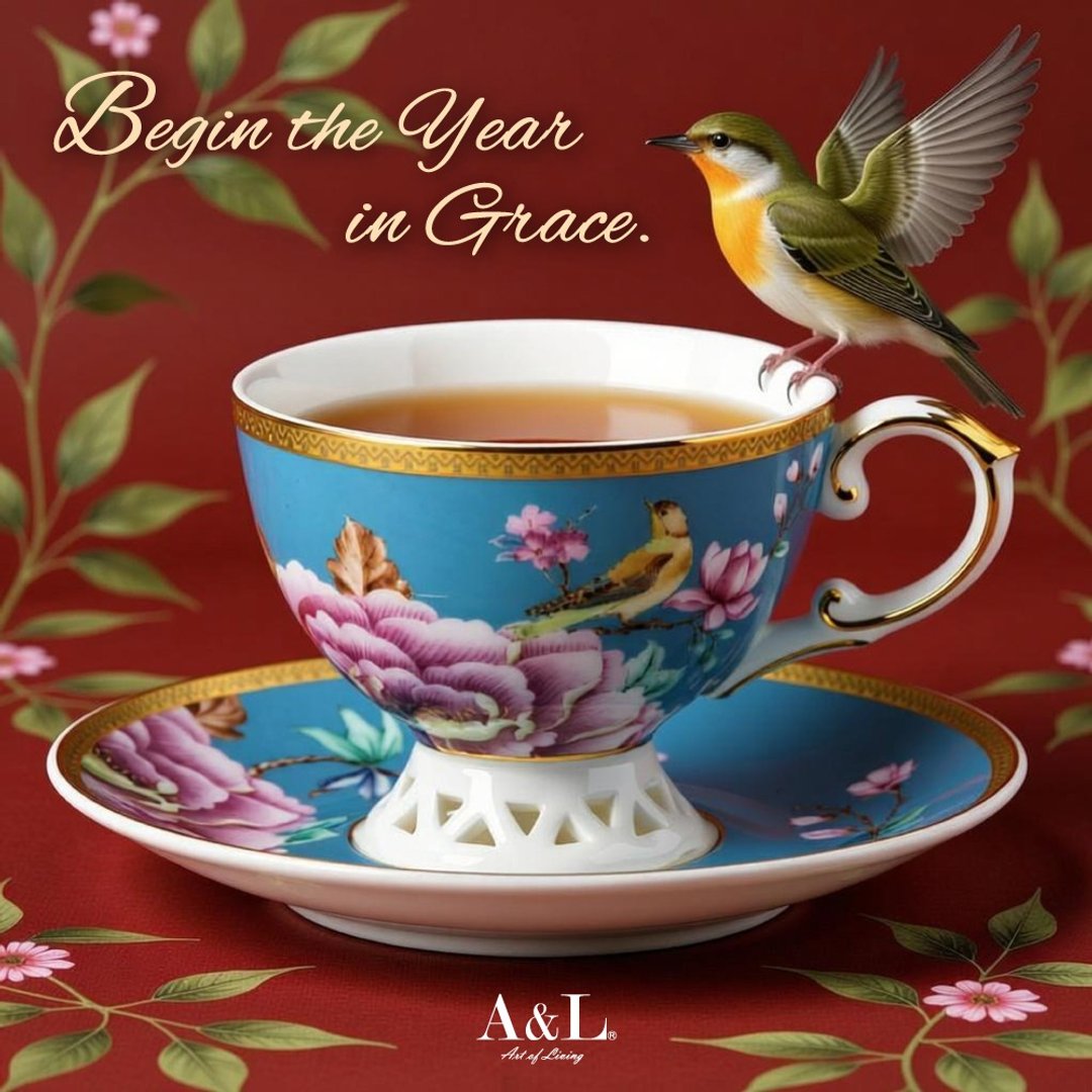 佳节礼赠优选【A&L】花样春晓 骨瓷咖啡_午茶对杯礼盒组_多色 - 咖啡杯/马克杯 - 瓷 多色