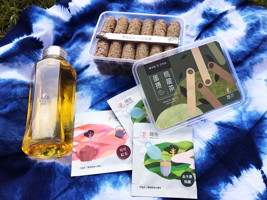 湾茶时尚蓝染午茶组 - 茶 - 棉 