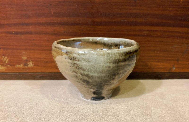 金彩落灰柴烧杯 / 茶杯 / 小平凡手作 - 茶具/茶杯 - 陶 