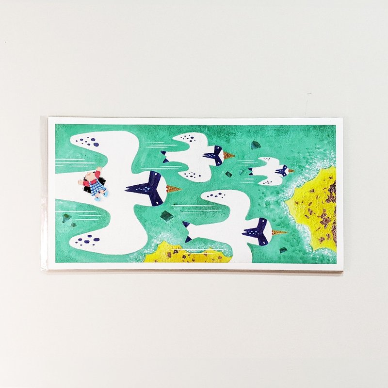 飞鸟--复制画 - 海报/装饰画/版画 - 纸 绿色