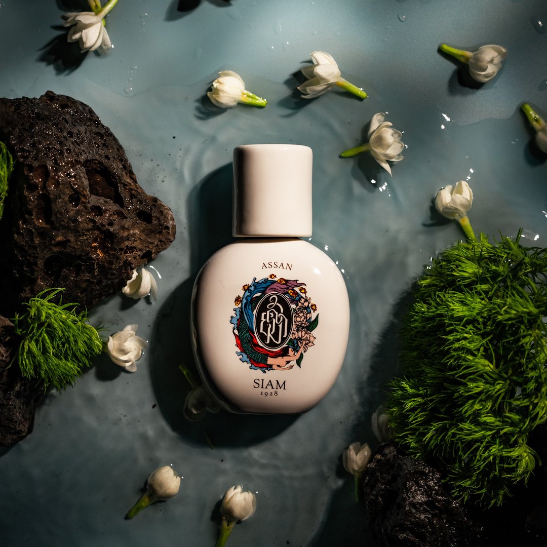 SIAM1928 Assan (2023) Ceramic Bottle - 香水/香膏 - 陶 白色