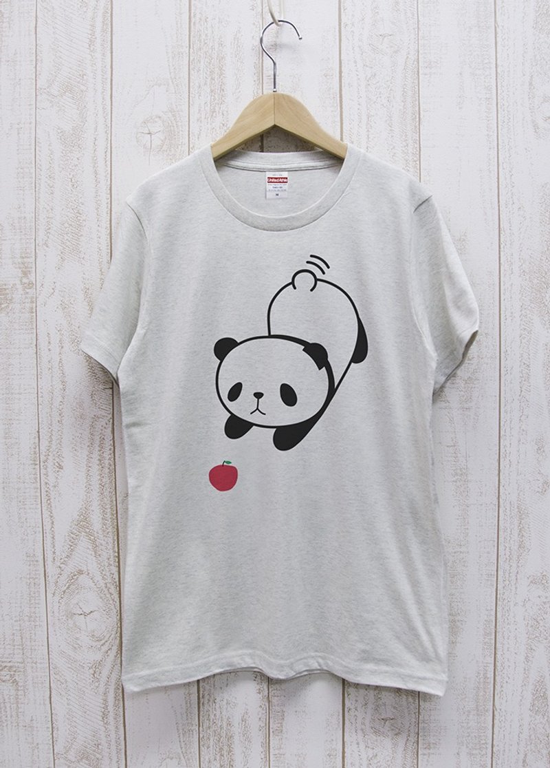 Niten Zero Bread Tee Aim for Apple Oatmeal / R016-T-OA - 中性连帽卫衣/T 恤 - 棉．麻 白色