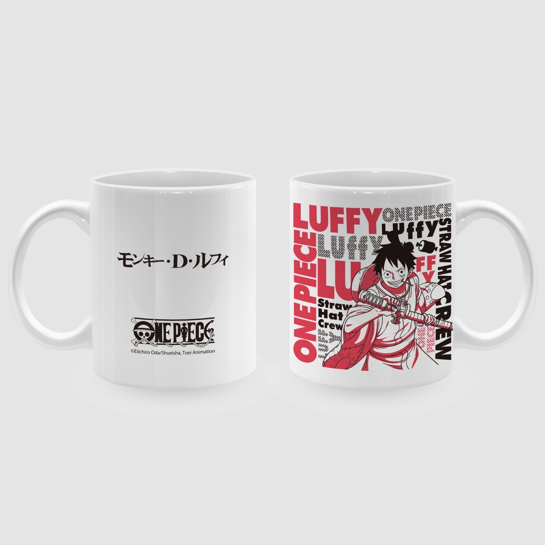 【ONE PIECE】海贼王官方授权周边产品 Wano马克杯和之国杯 - 其他杯子 - 陶 多色