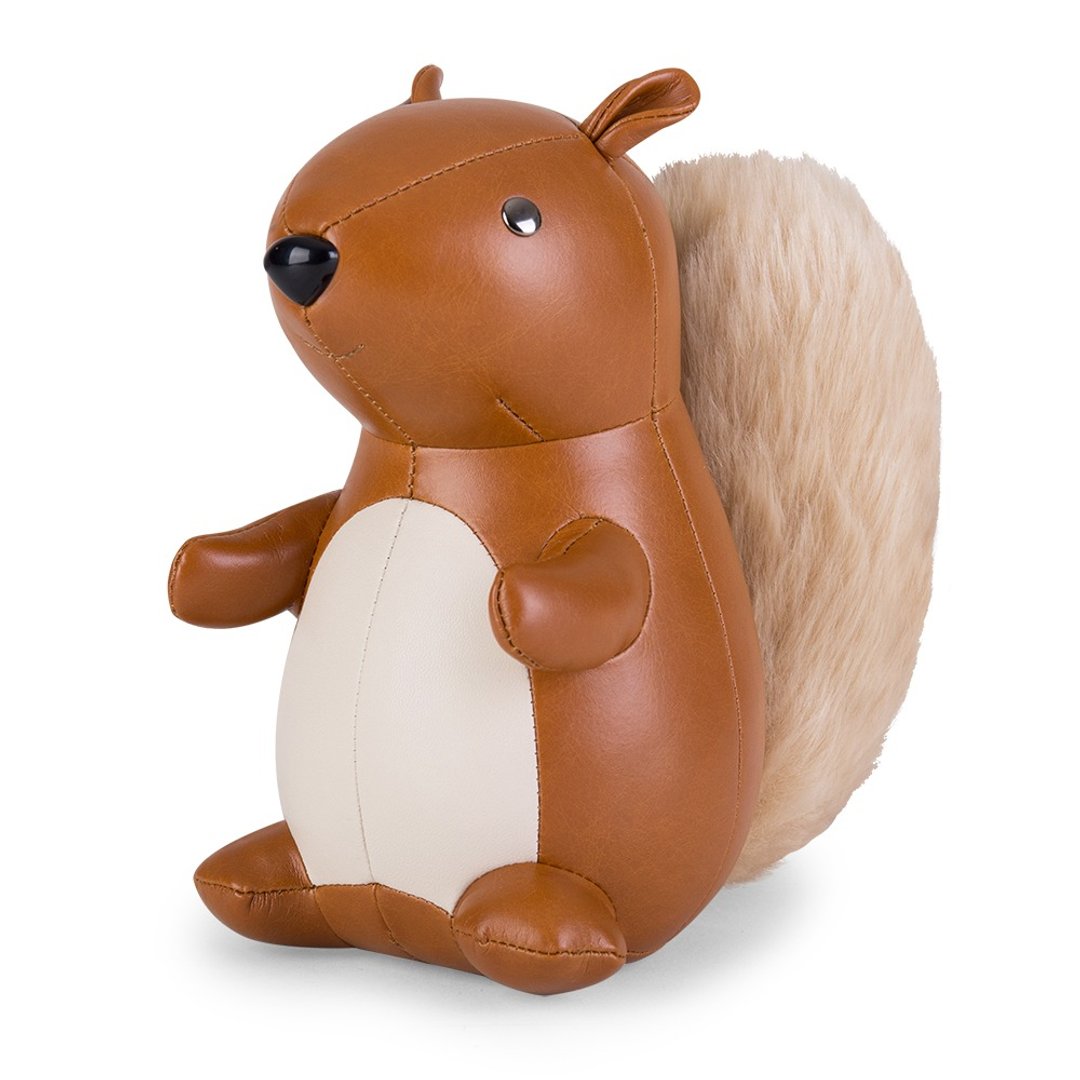 【书挡】松鼠 Squirrel 皮革动物摆饰  | 入厝礼物 交换礼物 - 摆饰 - 人造皮革 多色