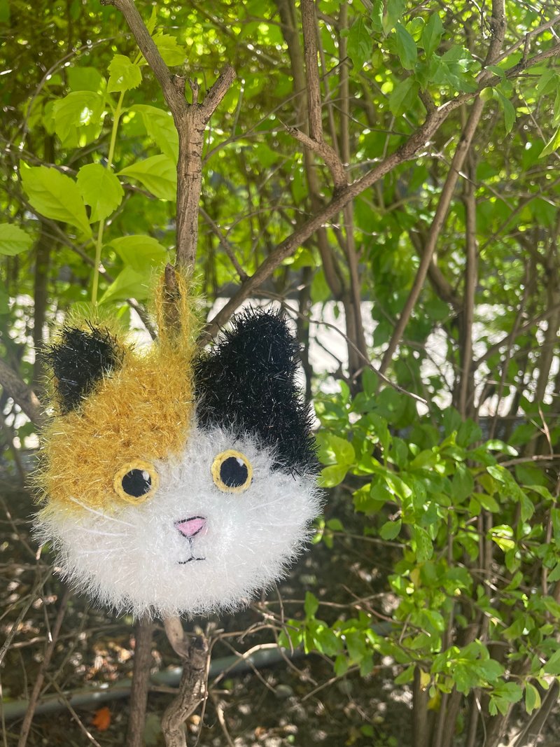 猫咪系列韩国线菜瓜布。洗碗刷 - 碗盘清洁 - 聚酯纤维 咖啡色