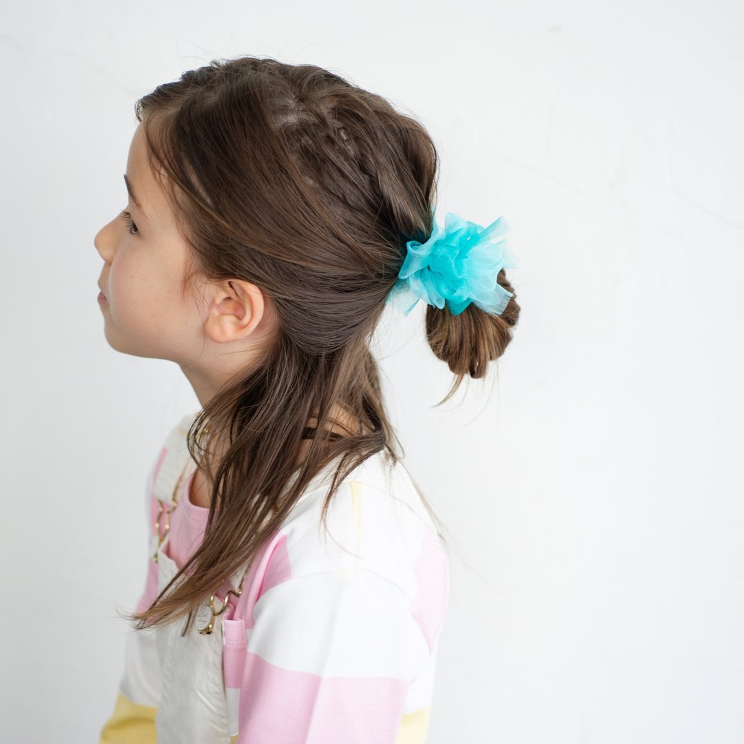 Kids | Blooming Hair Elastic | Gem | Green - 婴儿帽/发带 - 其他人造纤维 绿色