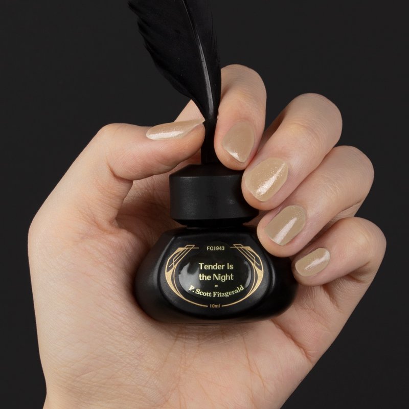FG1943 夜温柔凝胶美甲 - 指甲油/指甲贴 - 其他材质 金色