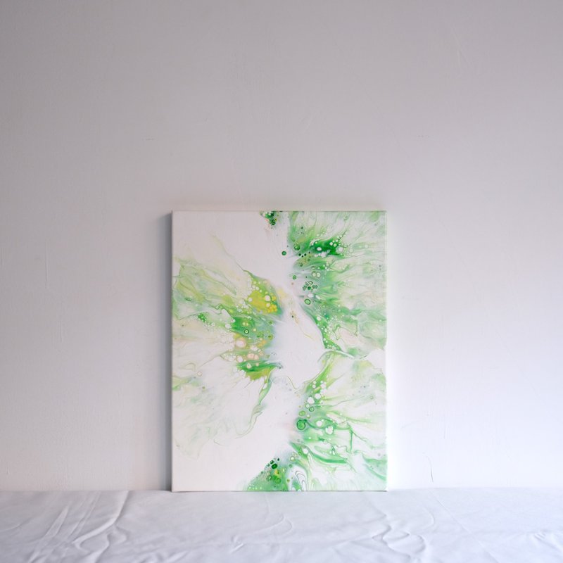 裙摆摇摇系列 - 海报/装饰画/版画 - 颜料 