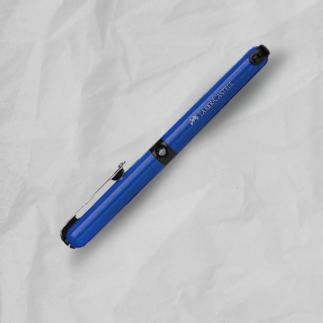【Faber-Castell】P400型A尖习字钢笔 蓝 - 钢笔 - 其他材质 蓝色