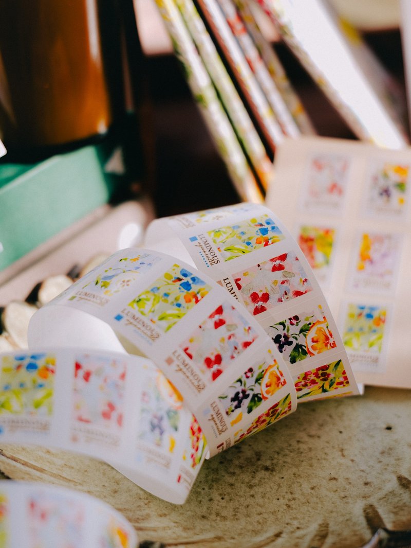 闪闪光影 标签贴纸卷 - 贴纸 - 其他材质 多色